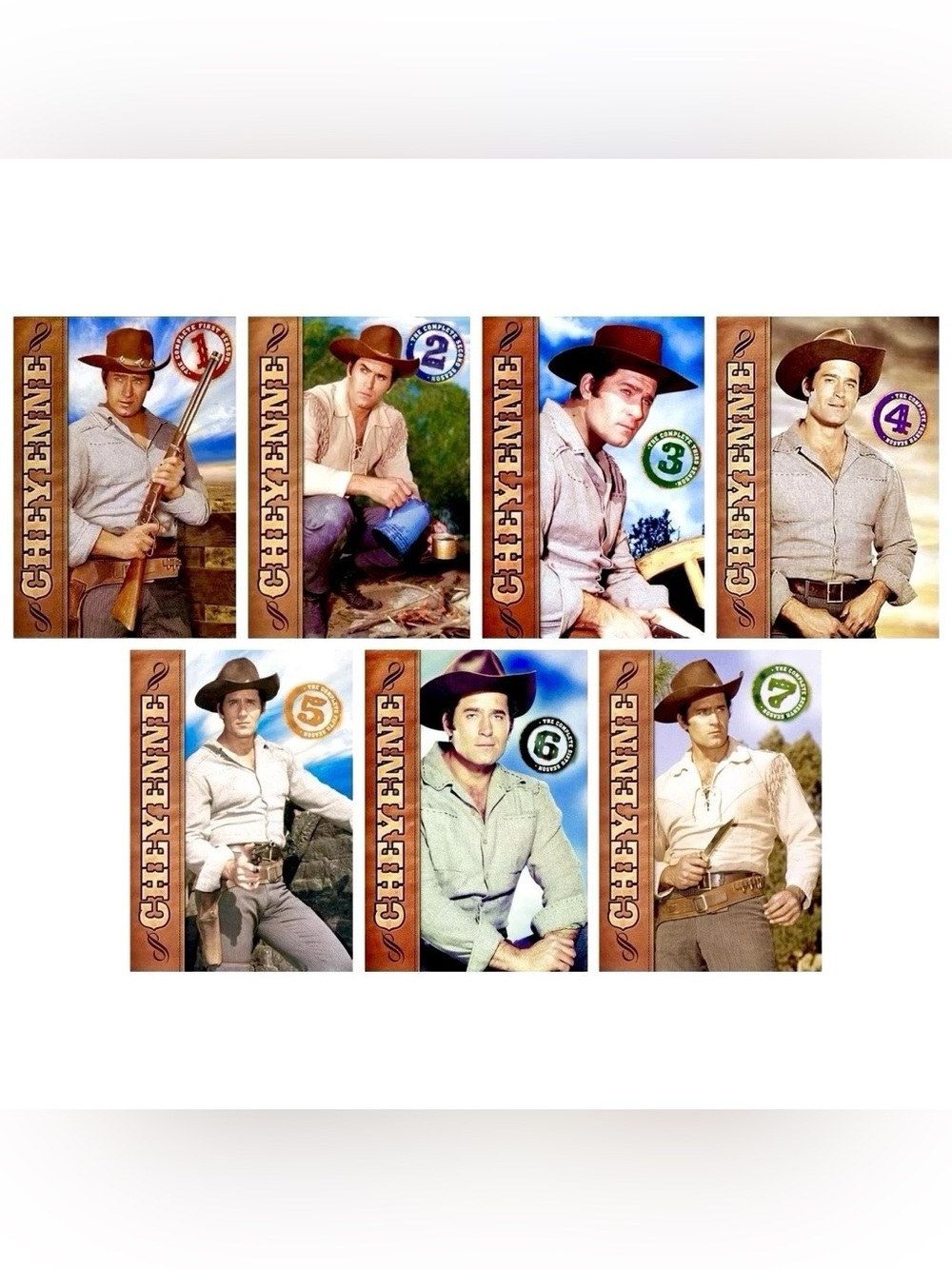 Cheyenne: The Complete Series (DVD, 1962, 31-Disc Set)